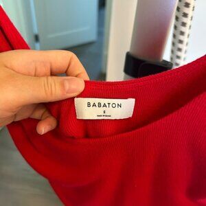 Babaton Bold Red Bodysuit